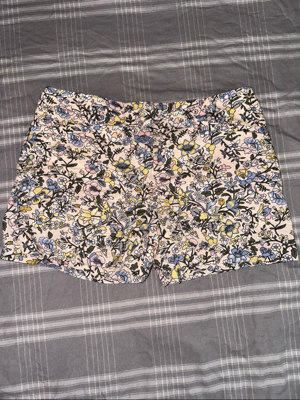 LOFT Pink Floral High-Rise Women's Shorts
